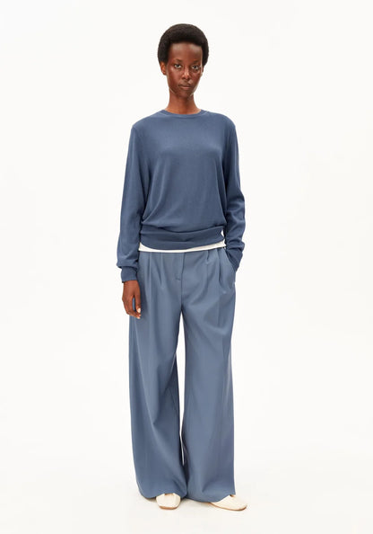ARMEDANGELS | Pull en maille fine | Bleu
