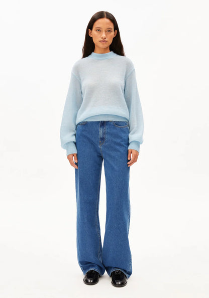 Armedangels | Pull 'Mohair' | Bleu