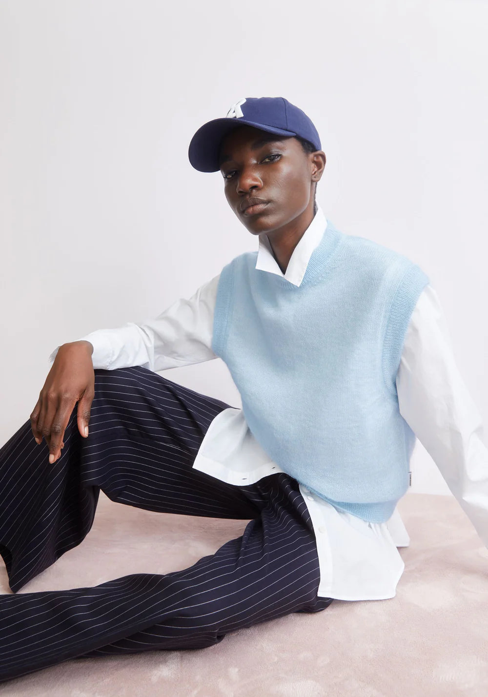 Armedangels | Veste 'Mohair Blend' | Bleu