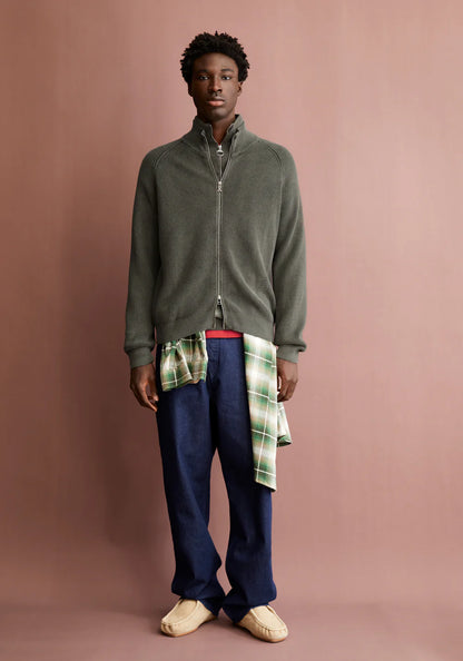 Armedangels | Le cardigan "Artyom" - Vert Forêt