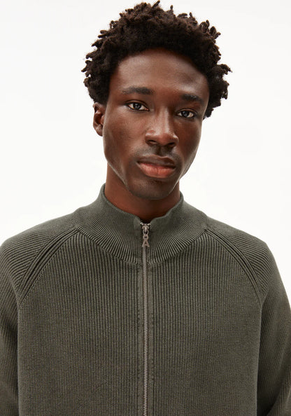 Armedangels | Le cardigan "Artyom" - Vert Forêt