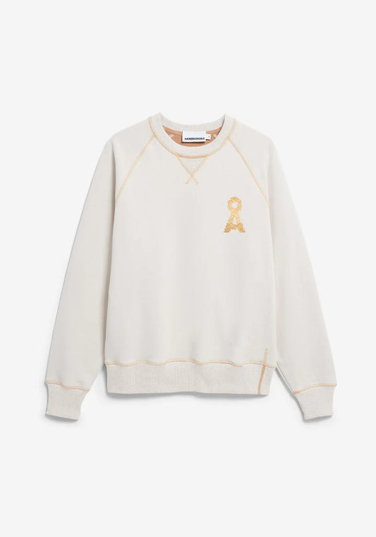 ARMEDANGELS | Le sweat-shirt  "MAARKOS" - Crème/cannelle