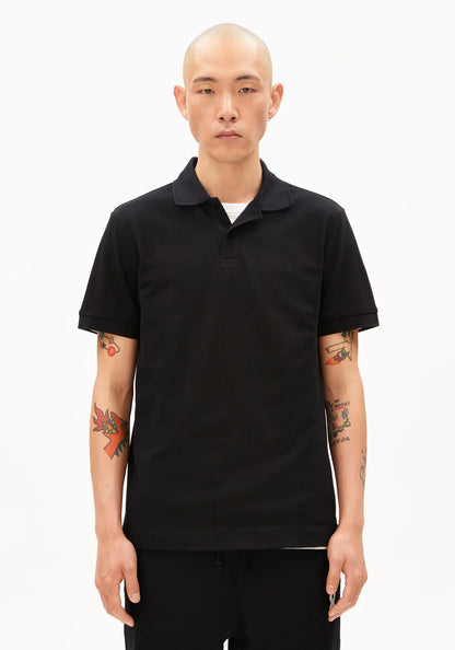 ARMEDANGELS | Polo "MAARIO" - Noir