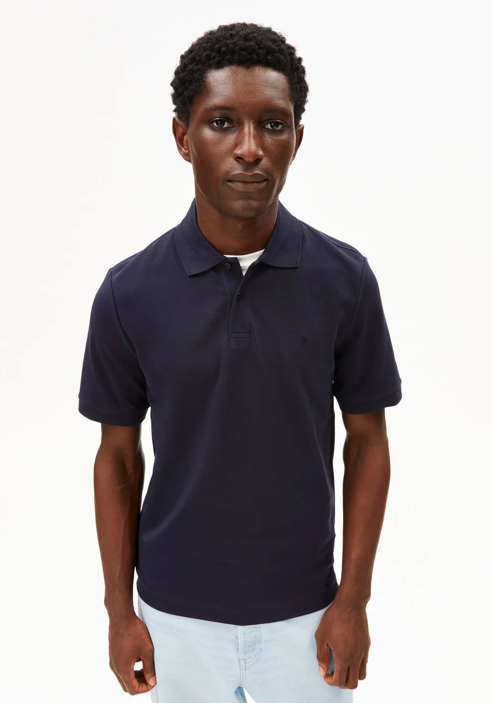 ARMEDANGELS | Polo "MAARIO" - Bleu marine