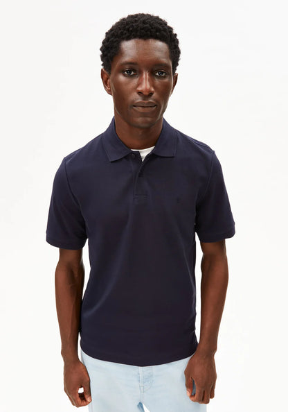 ARMEDANGELS | Polo "MAARIO" - Bleu marine