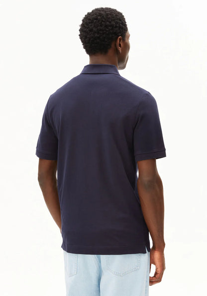 ARMEDANGELS | Polo "MAARIO" - Bleu marine
