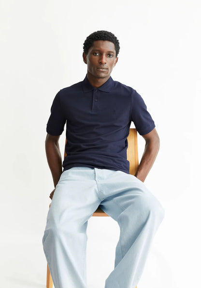 ARMEDANGELS | Polo "MAARIO" - Bleu marine