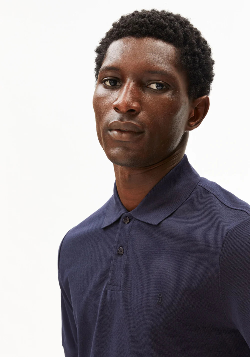 ARMEDANGELS | Polo "MAARIO" - Bleu marine
