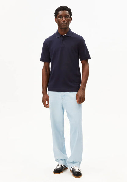 ARMEDANGELS | Polo "MAARIO" - Bleu marine