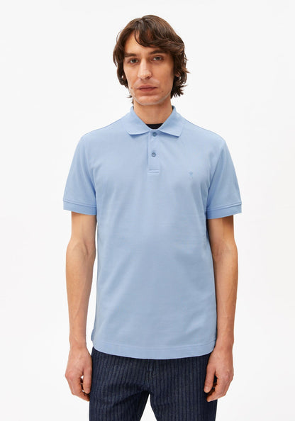 ARMEDANGELS | Polo "MAARIO" - Bleu claire