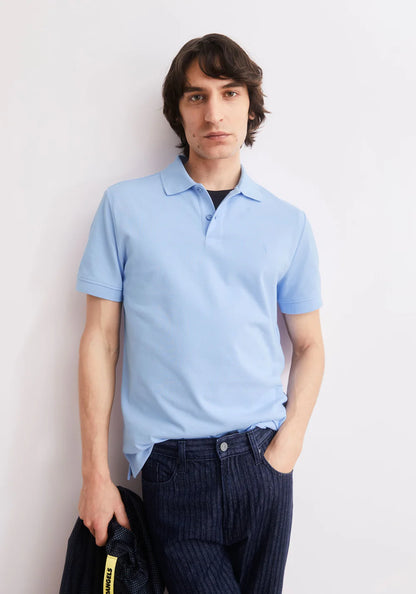ARMEDANGELS | Polo "MAARIO" - Bleu claire