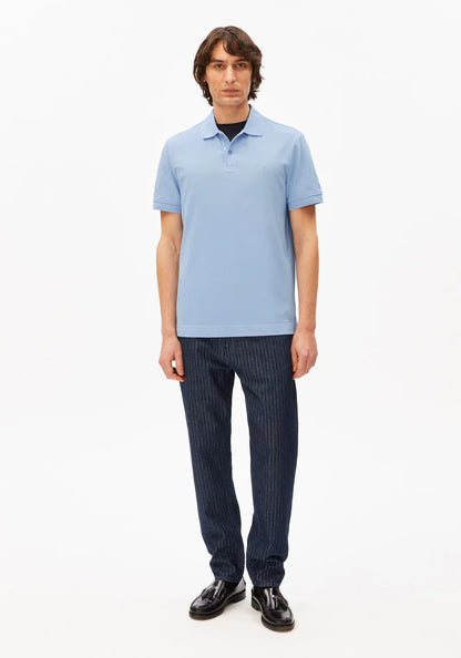 ARMEDANGELS | Polo "MAARIO" - Bleu claire