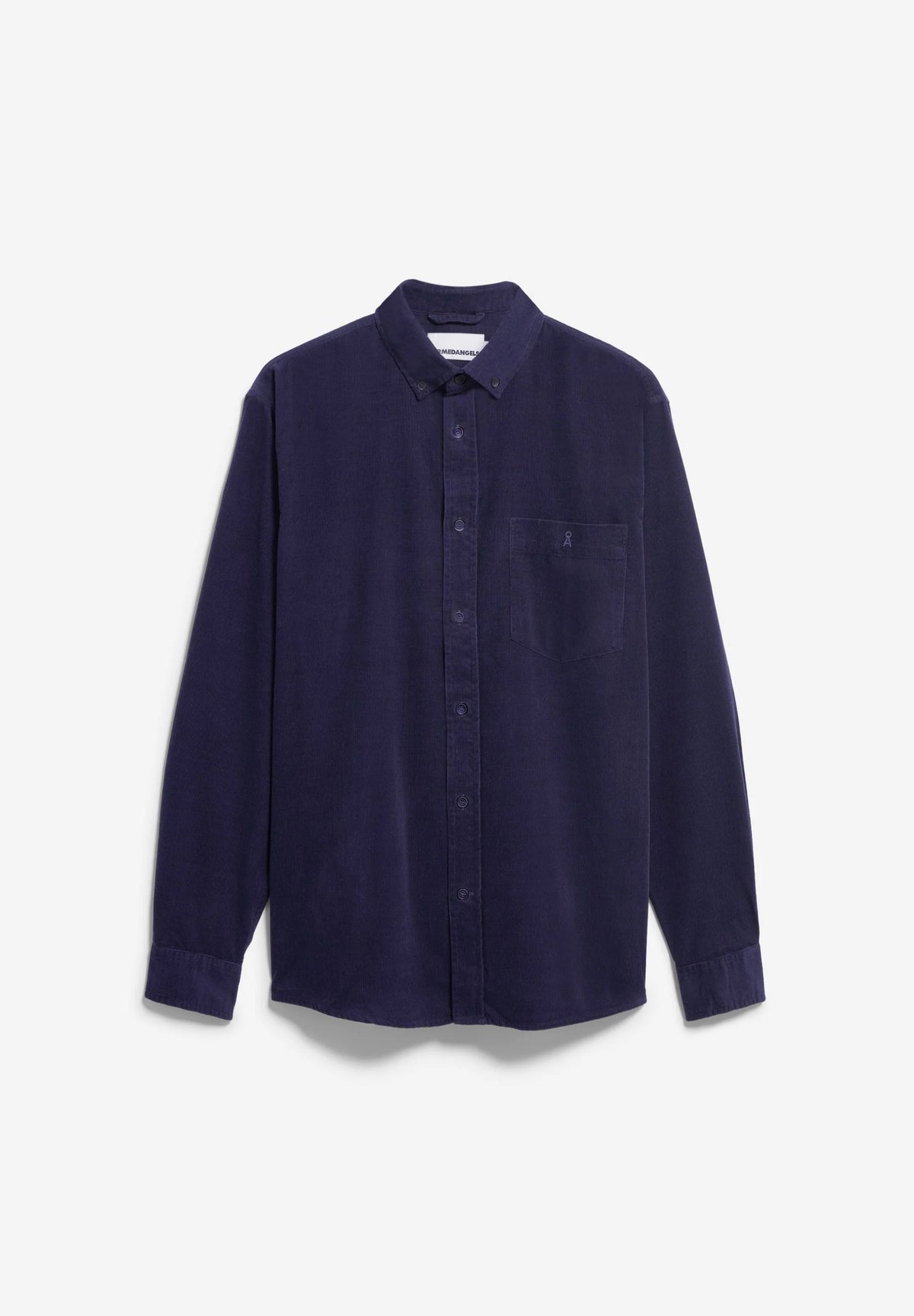 ARMEDANGELS | Chemise en velours côtelé de coton bio - Marine
