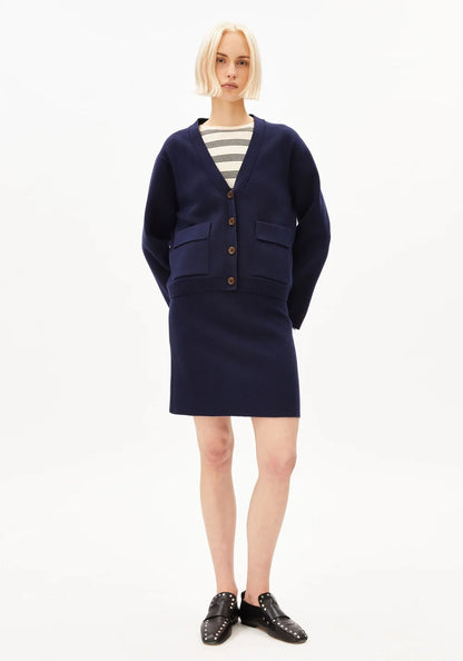 ARMEDANGELS | Cardigan 'Compact' | Marine