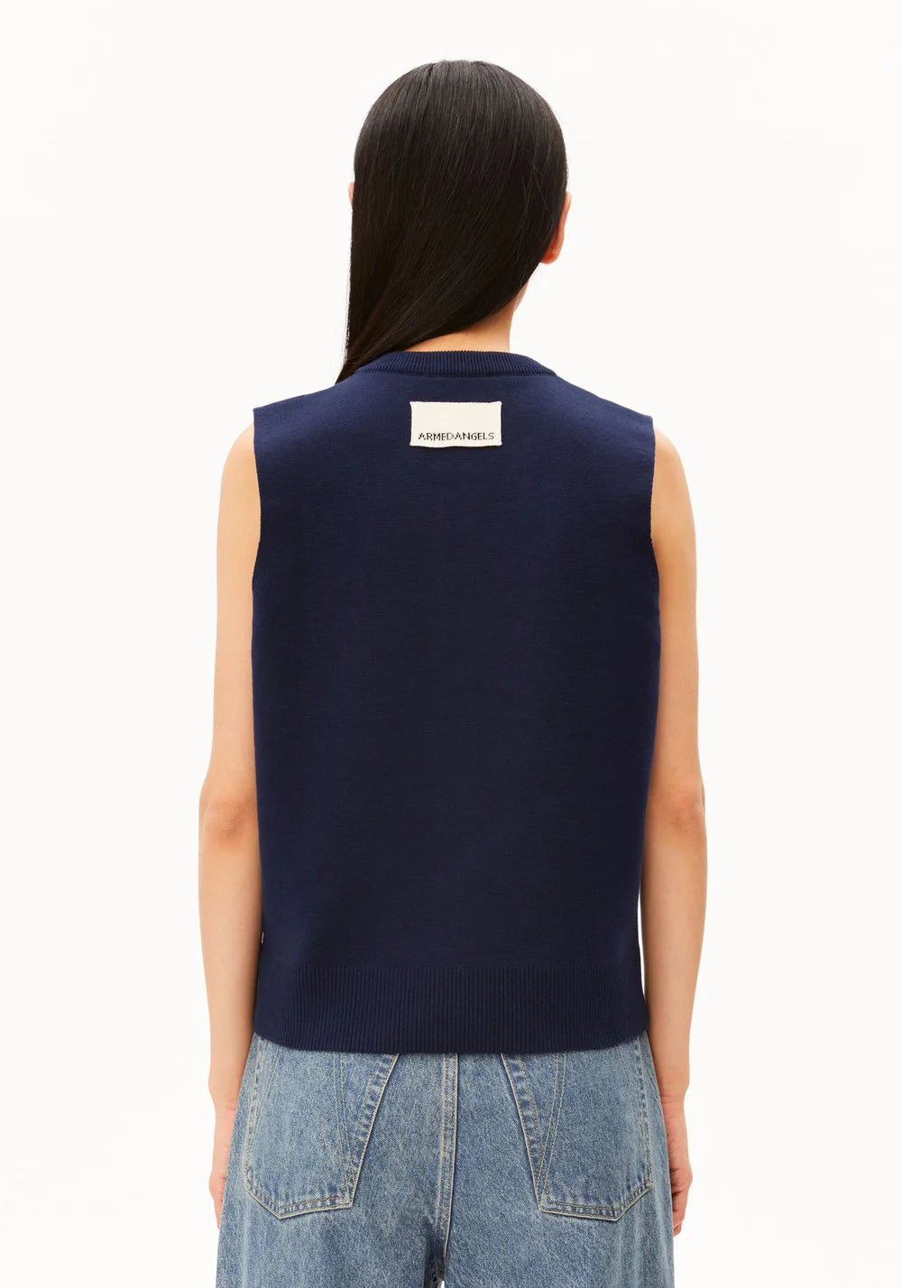 ARMEDANGELS | Veste à tricot 'Compact' | Marine