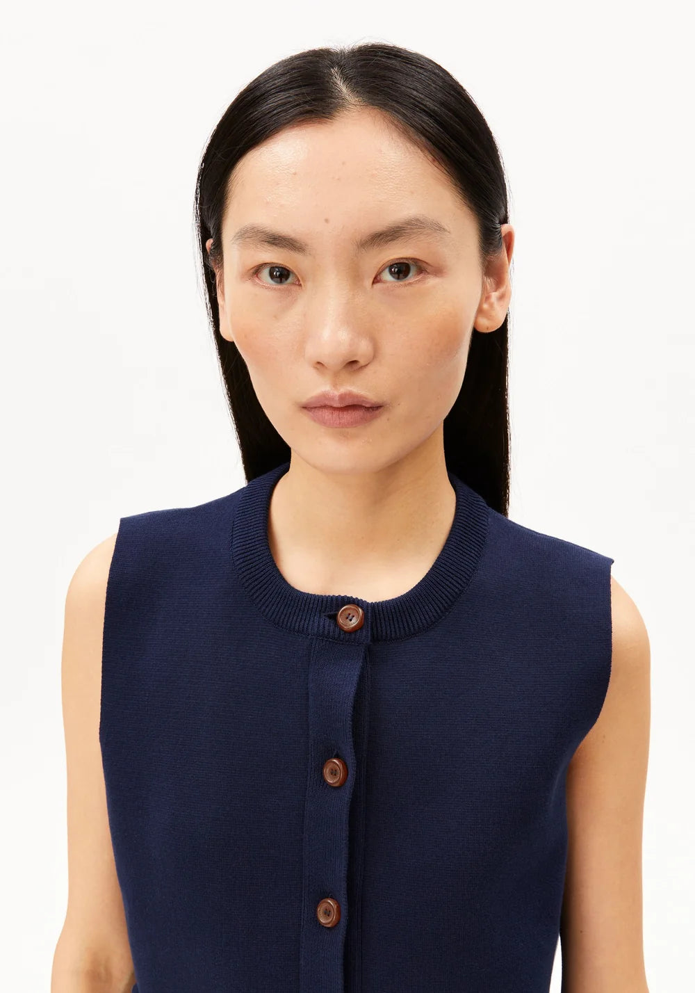 ARMEDANGELS | Veste à tricot 'Compact' | Marine
