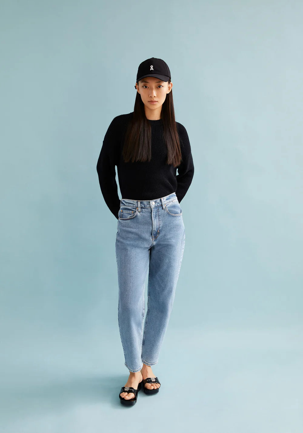Armedangels | Denim 'Mairaa Mom Jean' |  Bleu