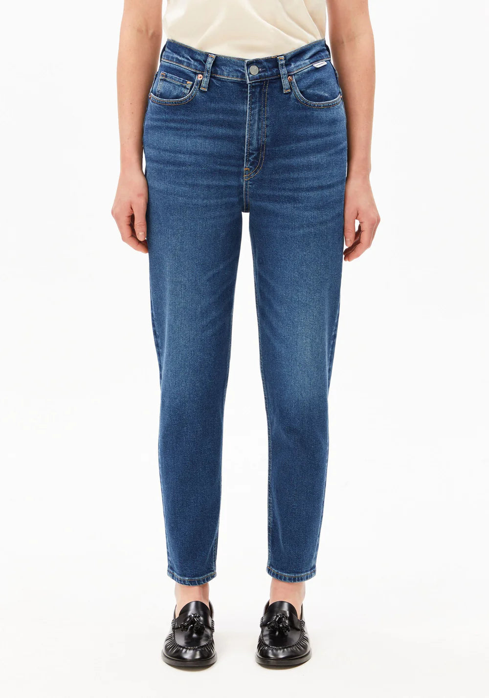 Armedangels | Denim 'Mairaa Mom Jean' |  Bleu
