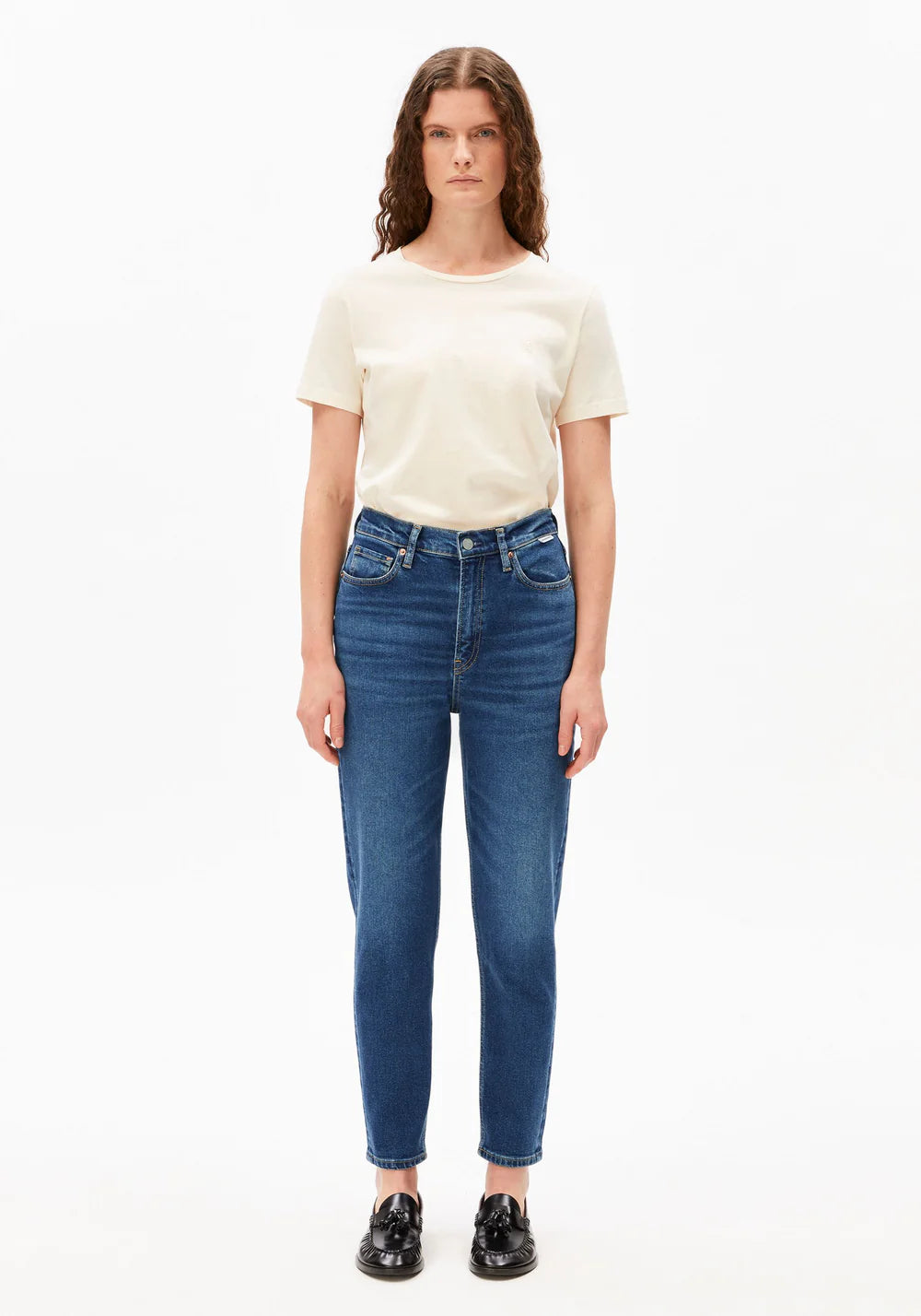 Armedangels | Denim 'Mairaa Mom Jean' |  Bleu