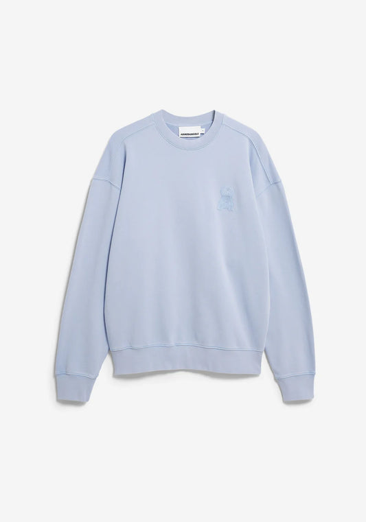 ARMEDANGELS | Sweat-shirt "ICONIC Å GMT DYE" - Bleu Clair