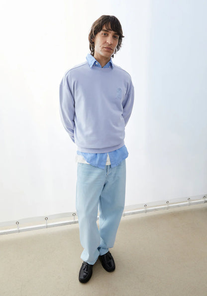 ARMEDANGELS | Sweat-shirt "ICONIC Å GMT DYE" - Bleu Clair