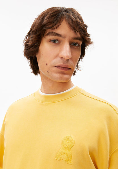 ARMEDANGELS | Sweat-shirt "ICONIC Å GMT DYE" - Jaune