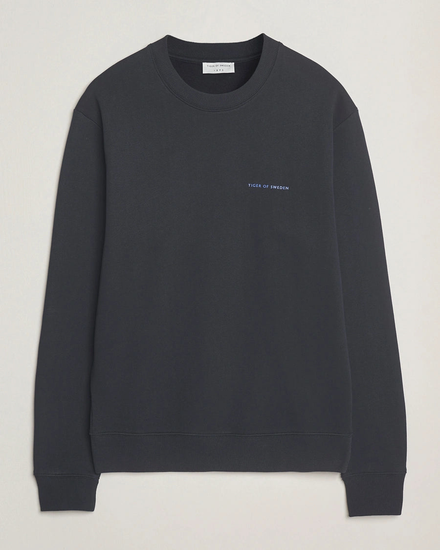 Tiger of Sweden | Pull en Jersey "Emerson" - Bleu foncé