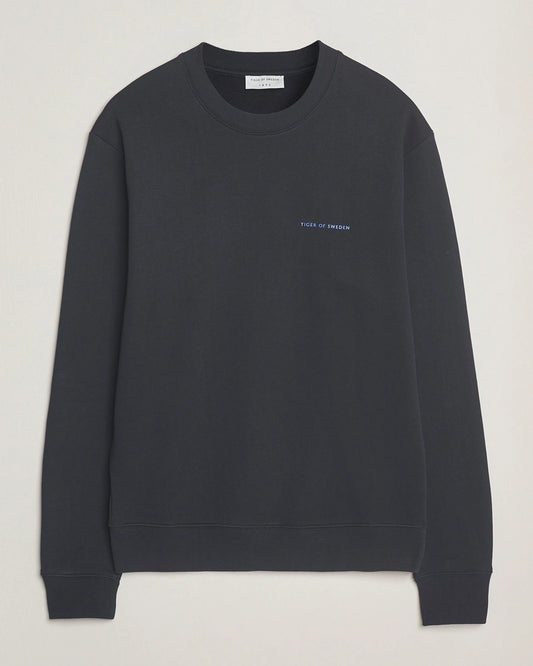 Tiger of Sweden | Pull en Jersey "Emerson" - Bleu foncé