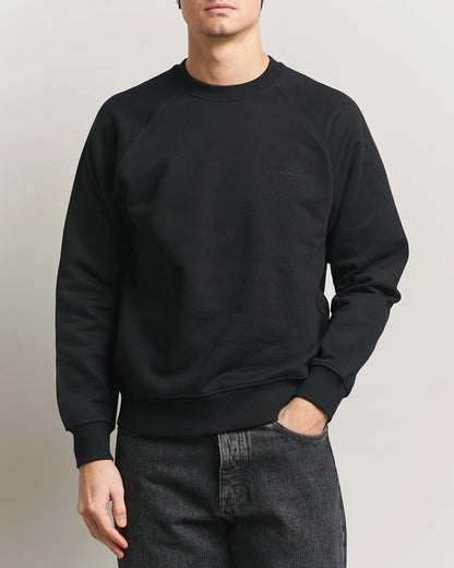 Nudie Jeans | le Sweat-shirt ''Palle Logo'' - Noir