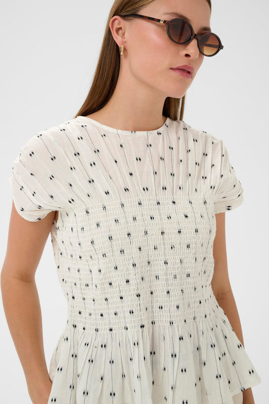 SOAKED IN LUXURY | Blouse 'Amelie'| Blanche