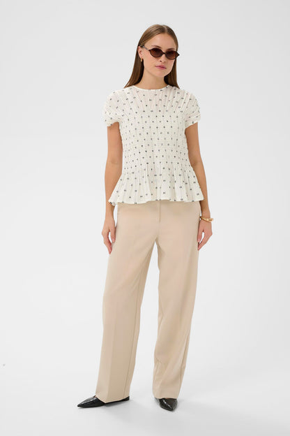 SOAKED IN LUXURY | Blouse 'Amelie'| Blanche