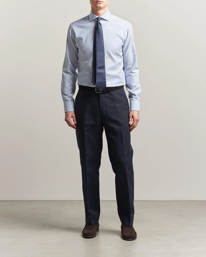 Eton | Chemise Oxford Signature à rayures Bengale - Bleu