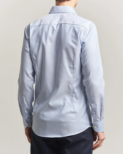 Eton | Chemise Oxford Signature à rayures Bengale - Bleu