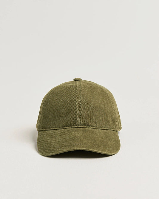 Tiger of Sweden | La casquette ''Hent'' délavée - Vert Kalamata