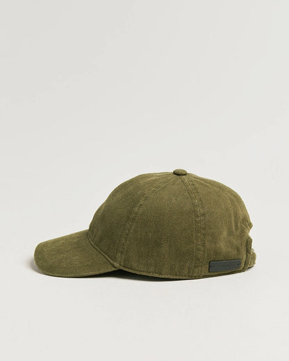 Tiger of Sweden | La casquette ''Hent'' délavée - Vert Kalamata