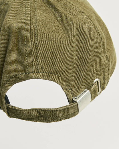 Tiger of Sweden | La casquette ''Hent'' délavée - Vert Kalamata