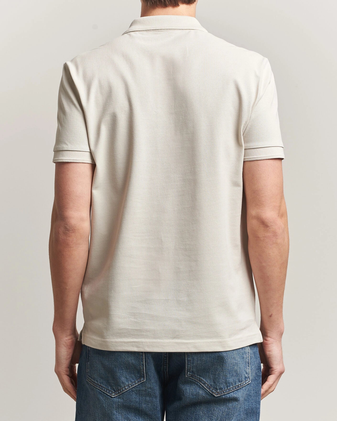 Tiger of Sweden | Polo en coton piqué "Darios" - Gris