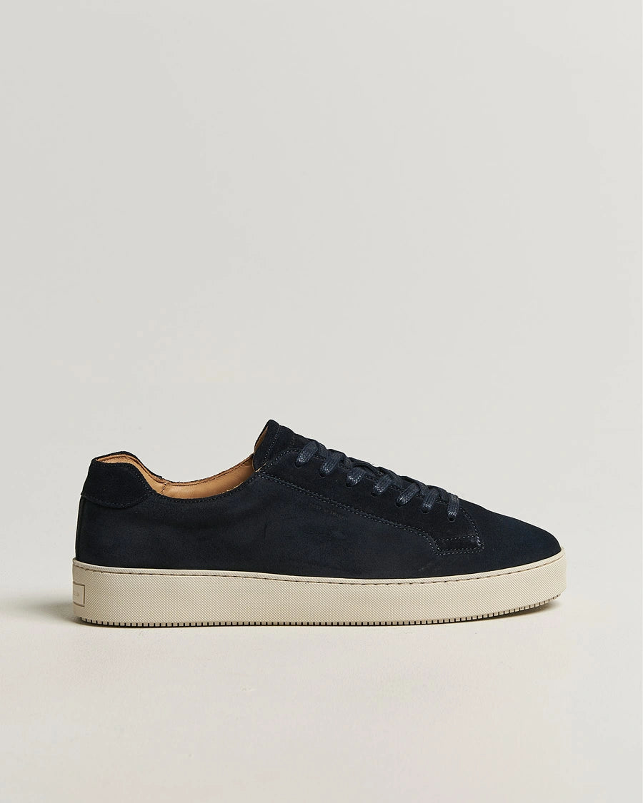 Tiger of Sweden | Baskets en daim "Salas 2" - Bleu
