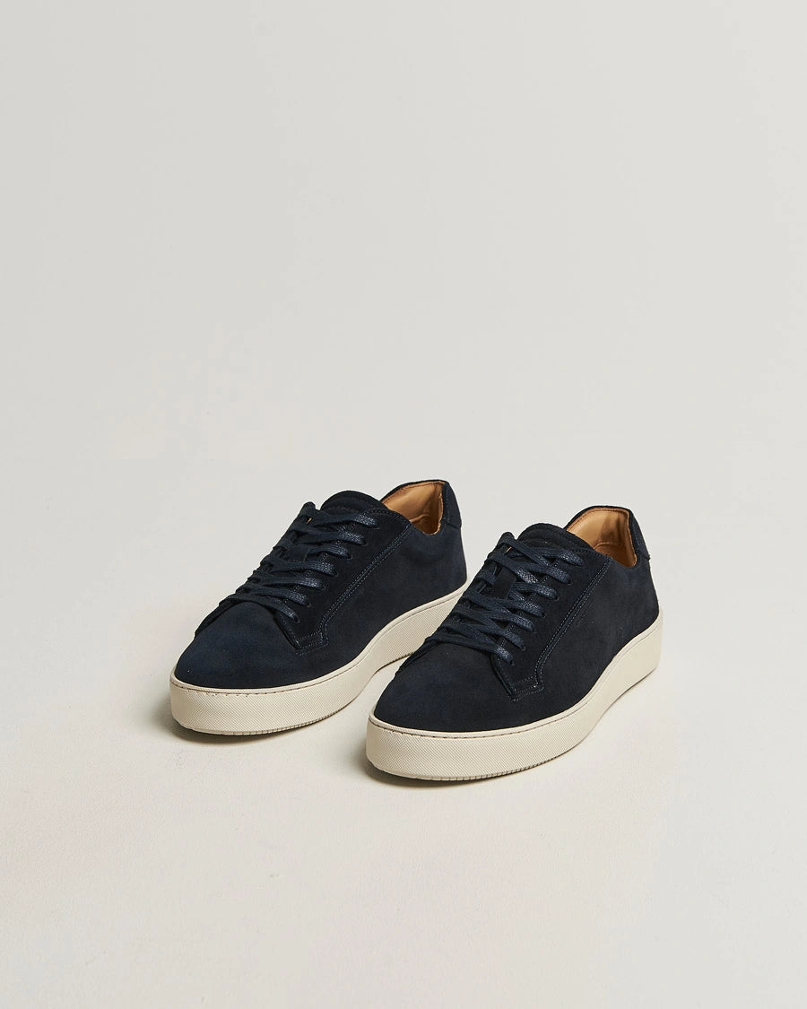 Tiger of Sweden | Baskets en daim "Salas 2" - Bleu