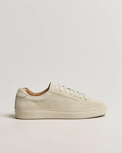 Tiger of Sweden | Baskets en daim "Salas 2" - Blanc cassé