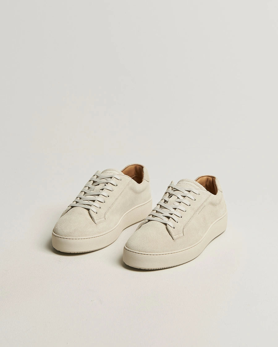 Tiger of Sweden | Baskets en daim "Salas 2" - Blanc cassé