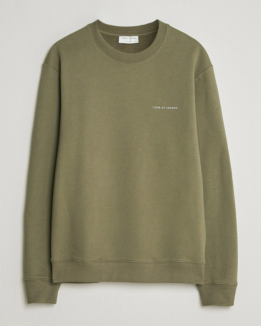 Tiger of Sweden | Pull en Jersey "Emerson" - Sauge Octobre