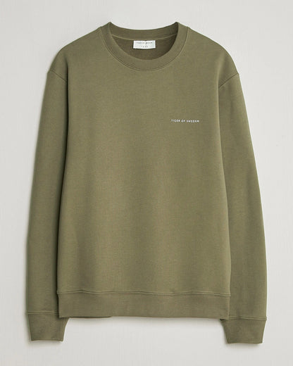 Tiger of Sweden | Pull en Jersey "Emerson" - Sauge Octobre