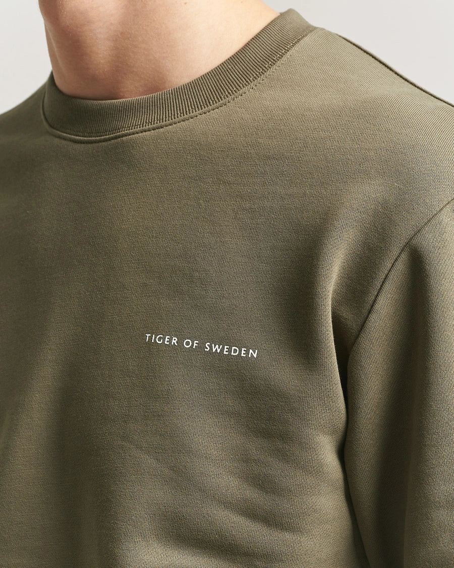 Tiger of Sweden | Pull en Jersey "Emerson" - Sauge Octobre