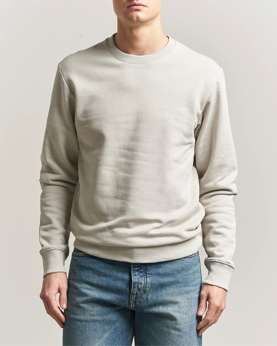 Tiger of Sweden | Pull en Jersey "Emerson" - Gris Seline