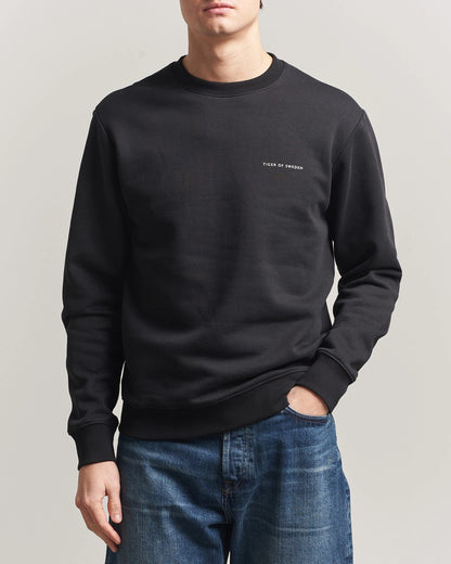 Tiger of Sweden | Pull en jersey "Emerson" - Noir