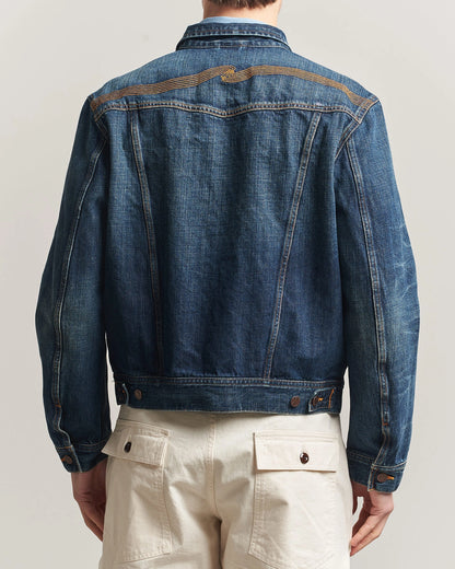 Nudie Jeans | Veste en jean ''Conny'' - Bleu effet usé