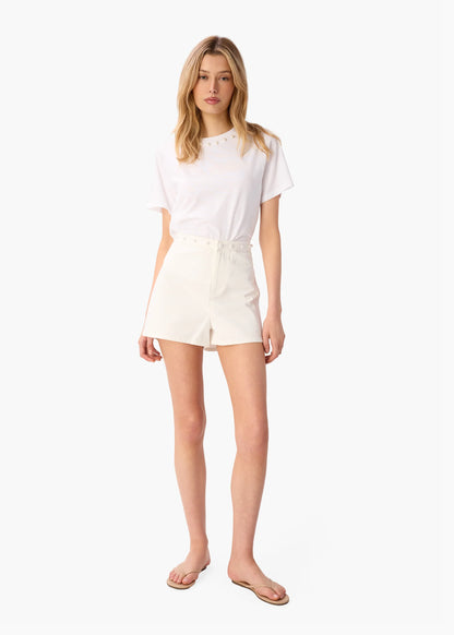 CAMI NYC | Short en denim "Mihal" - Blanc