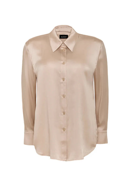 SAND Copenhagen | Chemise "LATIA" - beige huître