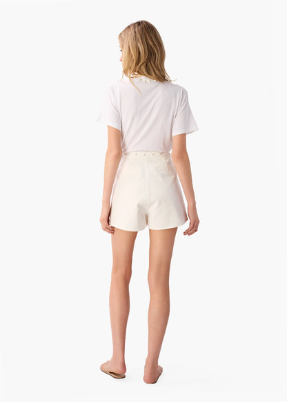 CAMI NYC | Short en denim "Mihal" - Blanc